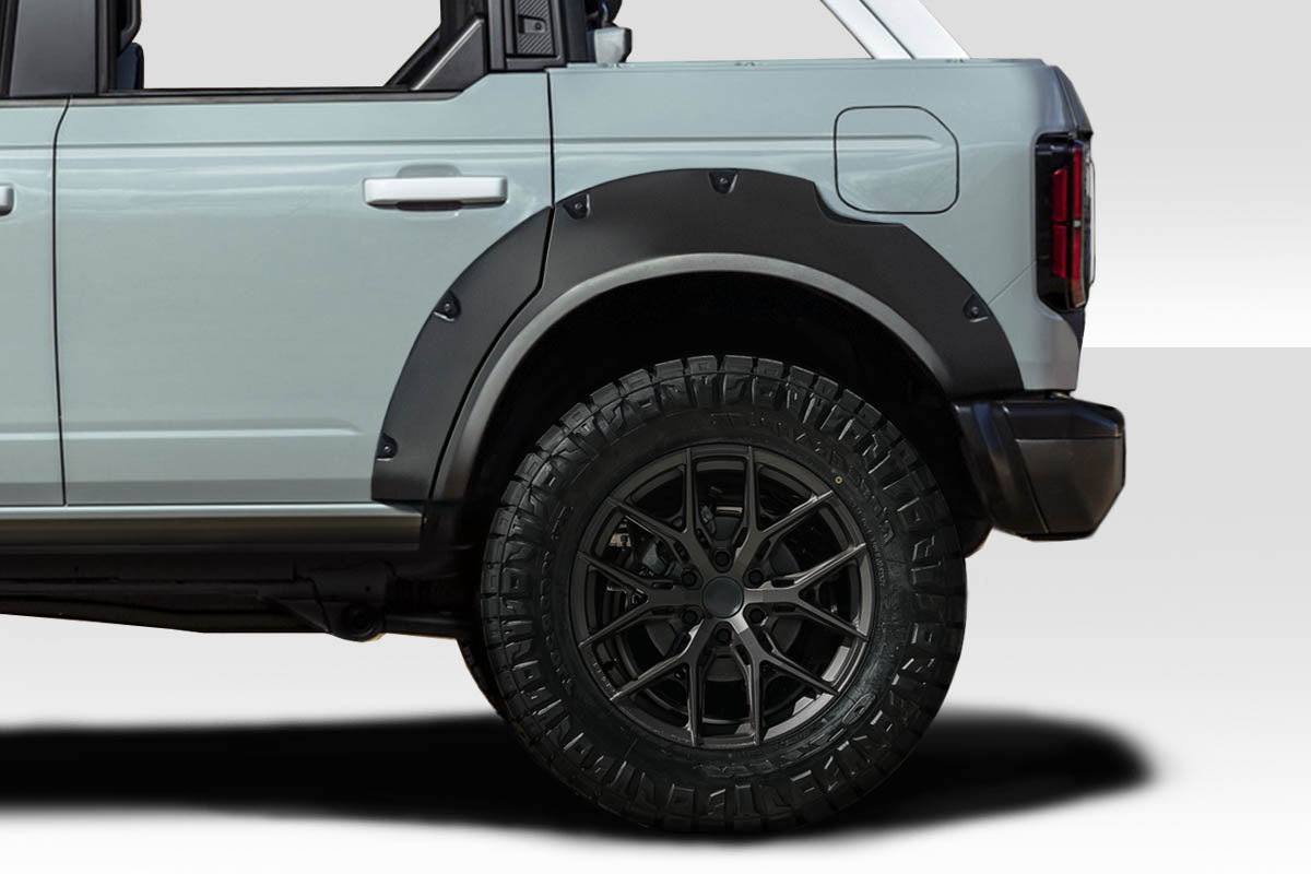 Ford Bronco 2021-2023 Extreme Country Rear Fender Flares Duraflex