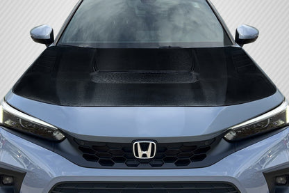 Honda Civic 2022-2023 Carbon Fiber Suzuka Hood Carbon Creations