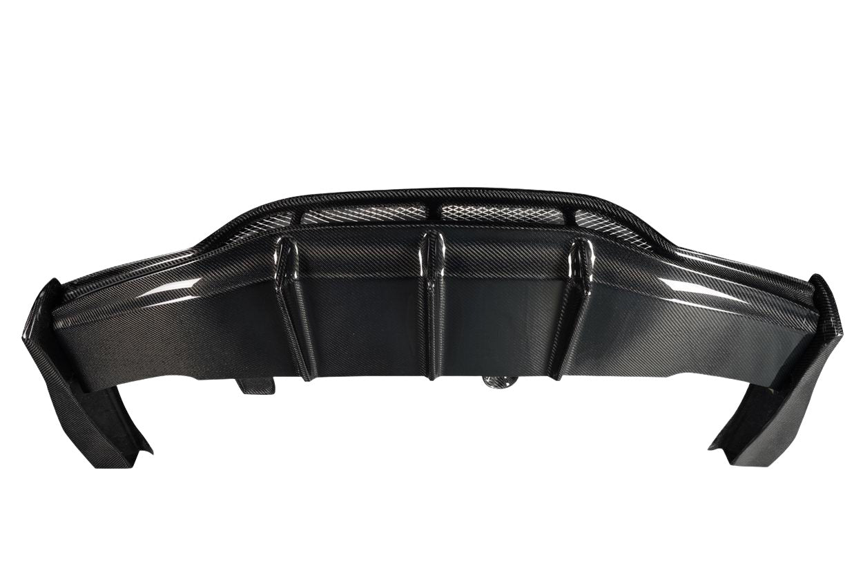 Mercedes C-Class (2015-2020) Carbon Fiber Weaver Sport Rear Diffuser