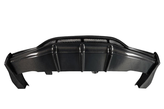 Mercedes C-Class (2015-2020) Carbon Fiber Weaver Sport Rear Diffuser