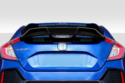 Honda Civic Hatchback 2016-2021 Speedster Widebody Rear Wing Spoiler Duraflex