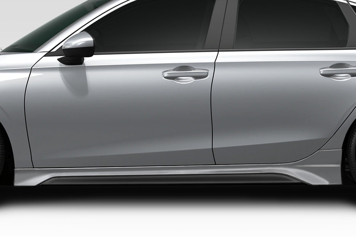 Civic Rocker Panel Honda Civic (2022-2023) Yokel Side Skirt Rocker Panels | Duraflex ...