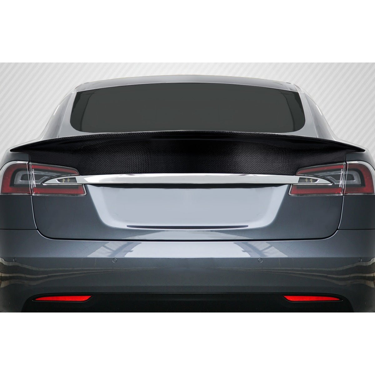 Tesla Model S 2012-2023 Carbon Fiber Elixir Rear Wing Spoiler Carbon Creations