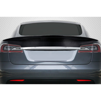 Tesla Model S 2012-2023 Carbon Fiber Elixir Rear Wing Spoiler Carbon Creations