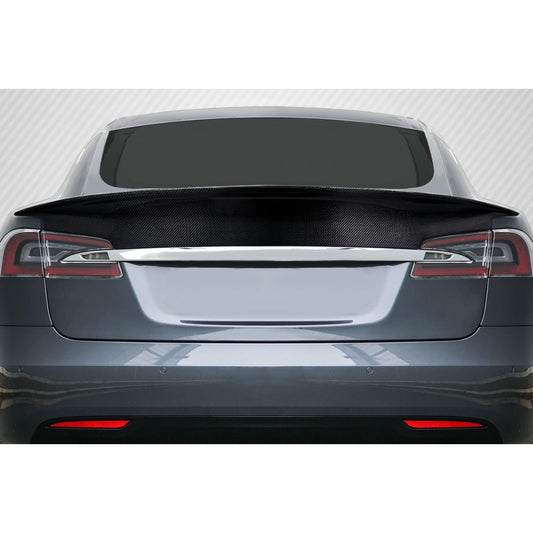 Tesla Model S (2012-2023) Carbon Fiber Elixir Rear Wing Spoiler