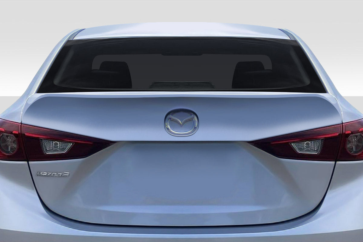 Mazda Mazda3 Sedan 2014-2018 Axial Rear Wing Spoiler Duraflex