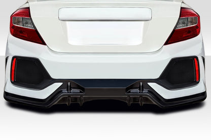 Honda Civic 2012-2015 FK8 Type R Look Rear Bumper Cover Duraflex