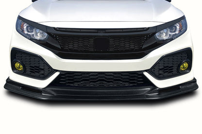 Honda Civic Si / Hatchback (2017-2021) Carbon Fiber Parvin Front Lip Spoiler Air Dam