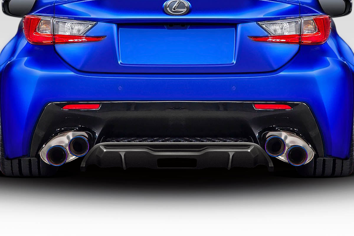 Lexus RC F 2015-2019 Emery Rear Diffuser Duraflex