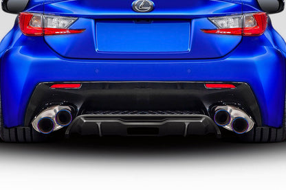 Lexus RC F 2015-2019 Emery Rear Diffuser Duraflex