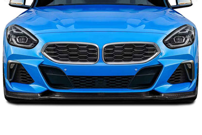 BMW Z4 (2019-2023) Carbon Fiber Zamba Front Lip Spoiler Air Dam