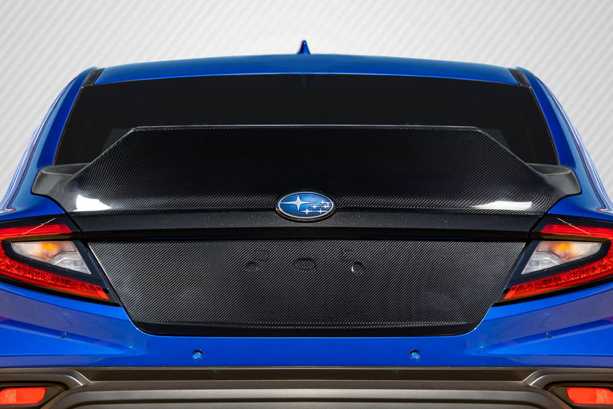 Subaru WRX 2022-2023 Carbon Fiber Duckbill Rear Trunk Carbon Creations