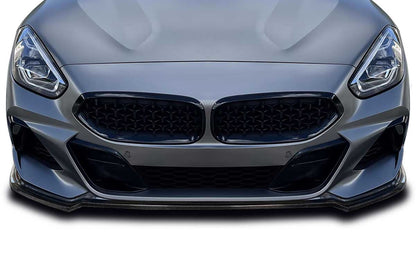 BMW Z4 (2019-2023) Carbon Fiber Tracer Front Lip Spoiler Air Dam