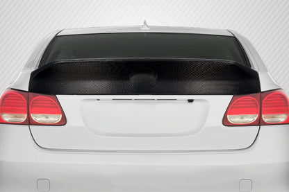 Lexus GS Series 2006-2011 Carbon Fiber Rega Rear Wing Spoiler Carbon Creations