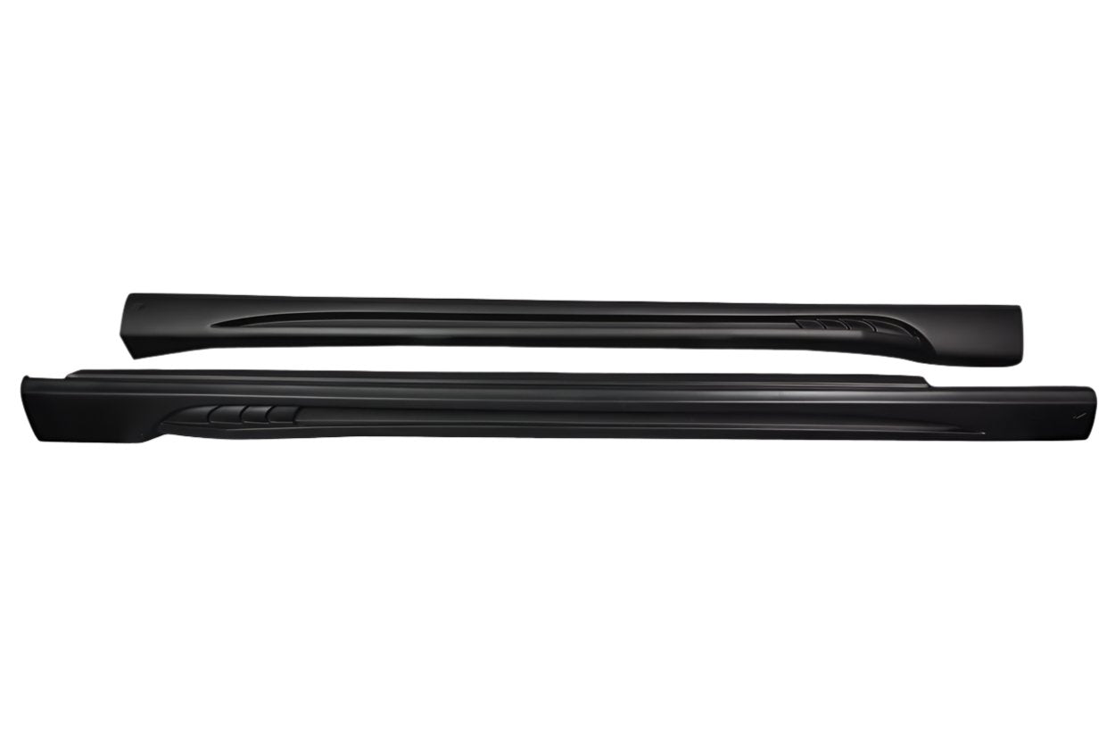 Mercedes E-Class W211 2003-2009 Aiming Side Skirt Rocker Panels Duraflex