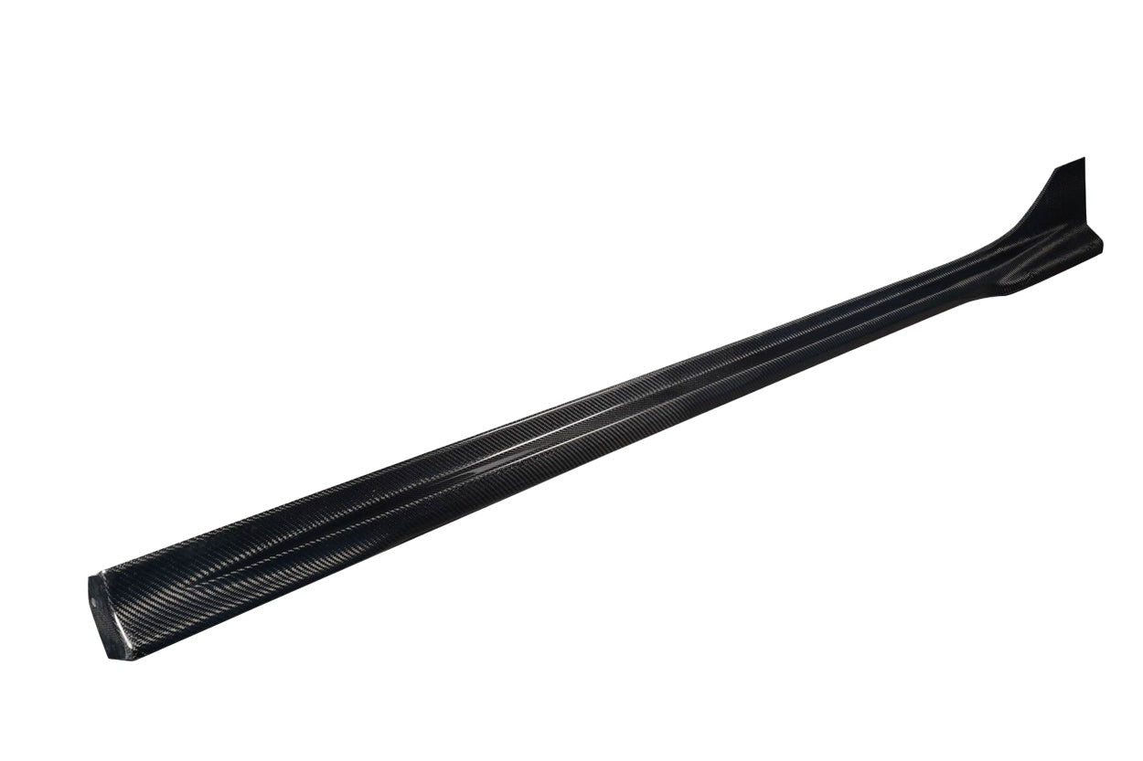 Honda Civic Hatchback 2022-2024 Carbon Fiber Merella Side Skirt Rocker Panels Carbon Creations