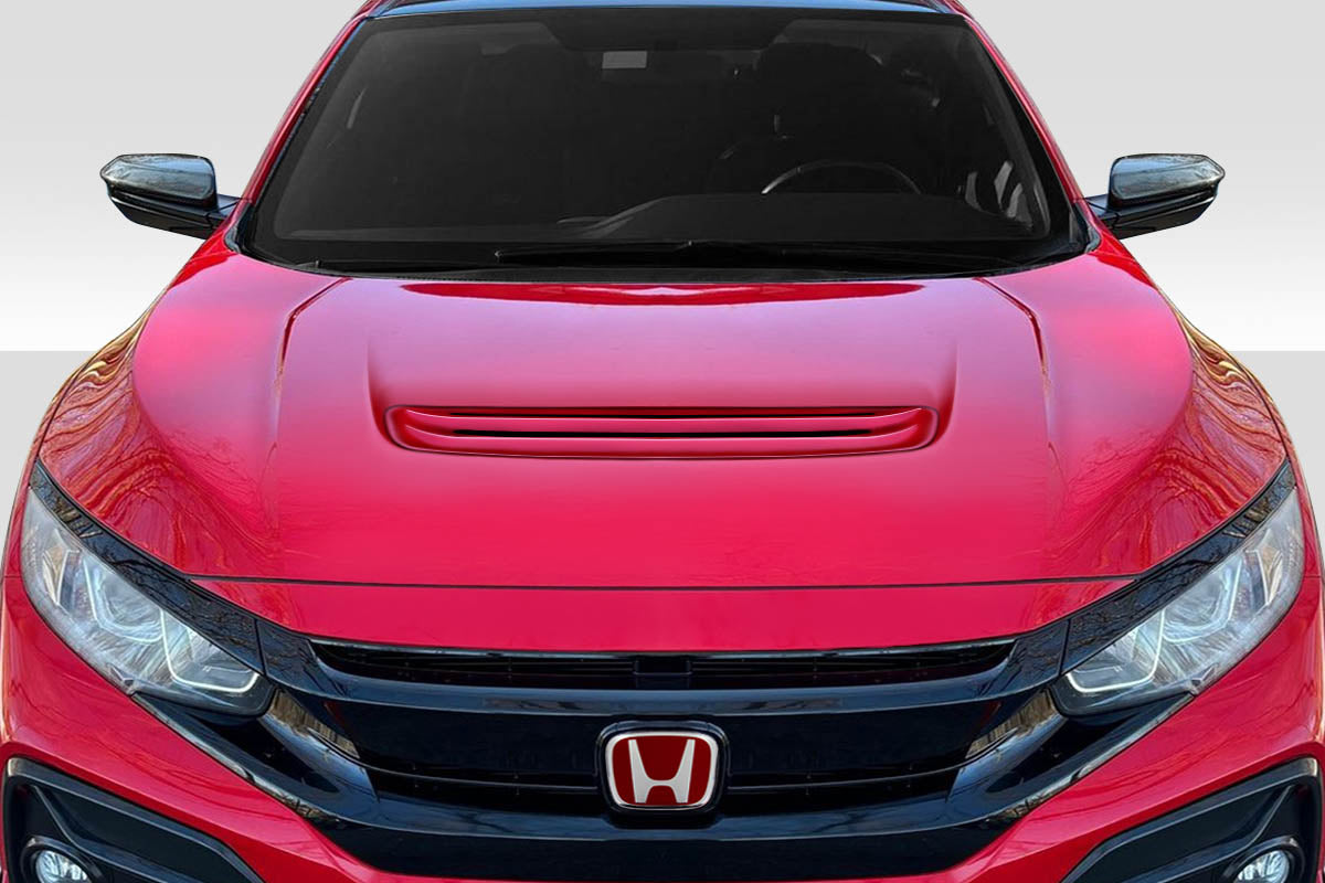 Honda Civic 2016-2021 V2 Type R Look Hood Duraflex