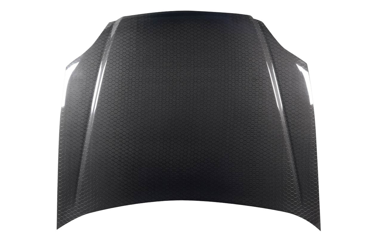 Honda Civic 1999-2000 Carbon Fiber Geo6ix Dritech OEM Look Hood Carbon Creations