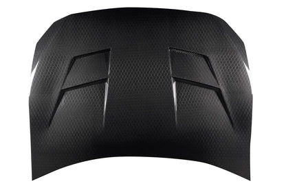 Scion FR-S / Toyota 86 / Subaru BRZ Carbon Fiber Geo6ix Dritech 86-R Hood Carbon Creations