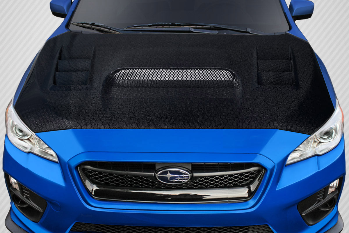 Subaru WRX 2015-2021 Carbon Fiber Geo6ix C-1 Hood Carbon Creations