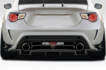 Scion FR-S / Toyota 86 / Subaru BRZ 2013-2020 Vantix Rear Bumper Cover Includes Diffuser / Canards Duraflex