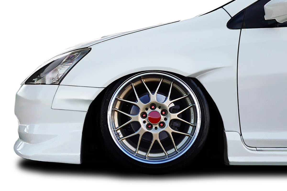 Honda Civic 2002-2005 Shingo Front Fenders Duraflex