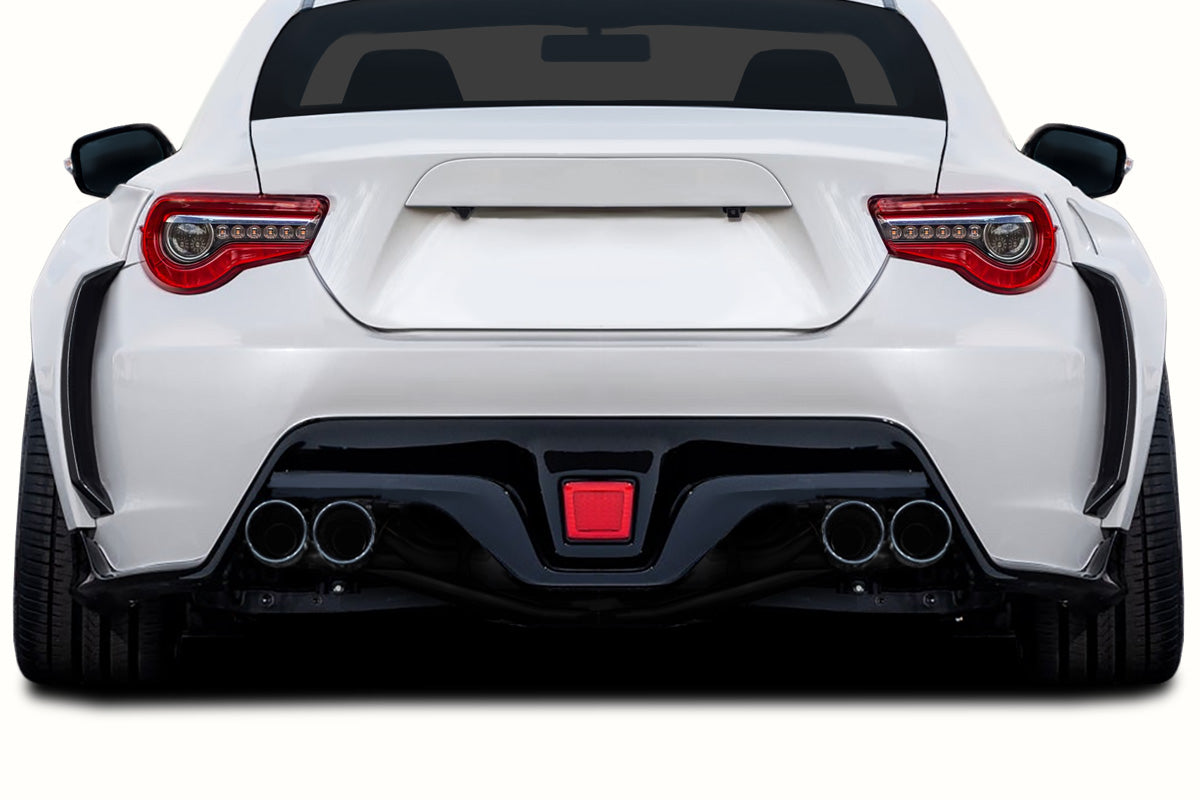 Scion FR-S / Toyota 86 / Subaru BRZ 2013-2020 Countersteer Rear Bumper Duraflex