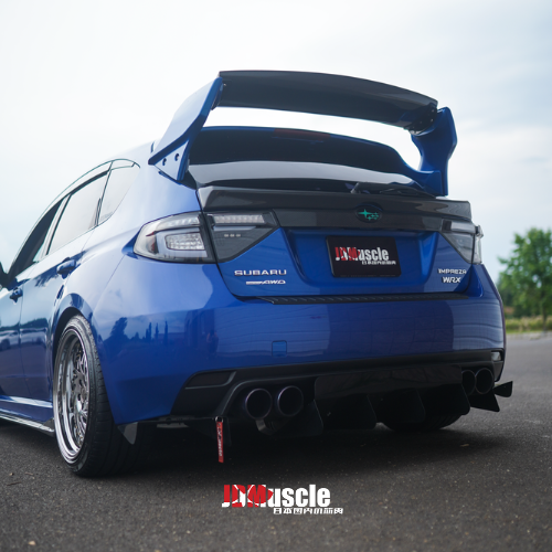 Subaru WRX STI 2008-2014 VS Style Spoiler with Brake Lights JDMuscle