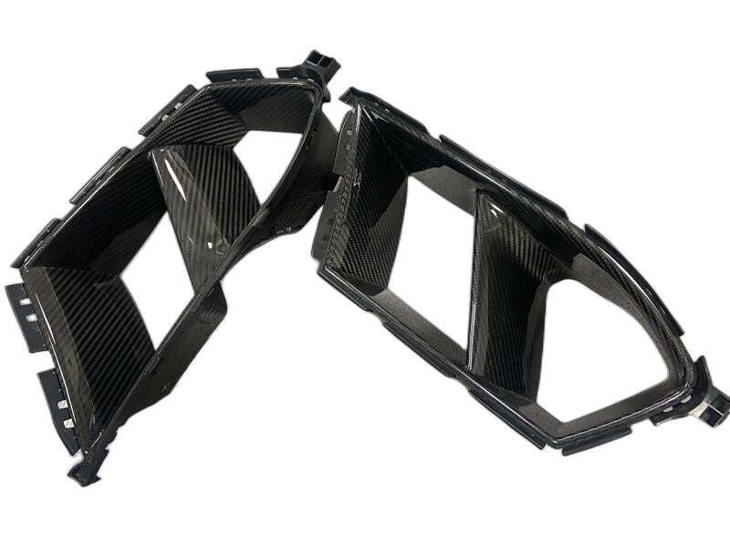 BMW M4 G82 Dry Carbon Fiber Front Bumper Air Duct Vent ASC