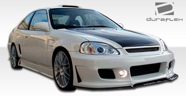 Honda Civic 1996-2000 B-2 Side Skirts Rocker Panels Duraflex