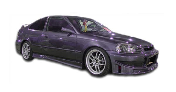 Honda Civic 1996-2000 M3 Look Side Skirts Rocker Panels Duraflex