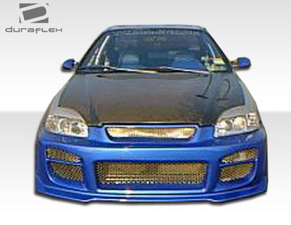 Honda Civic 1999-2000 R34 Front Bumper Cover Duraflex