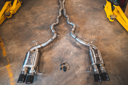 BMW M5 F10 / M6 F06 Valved Sport Exhaust System