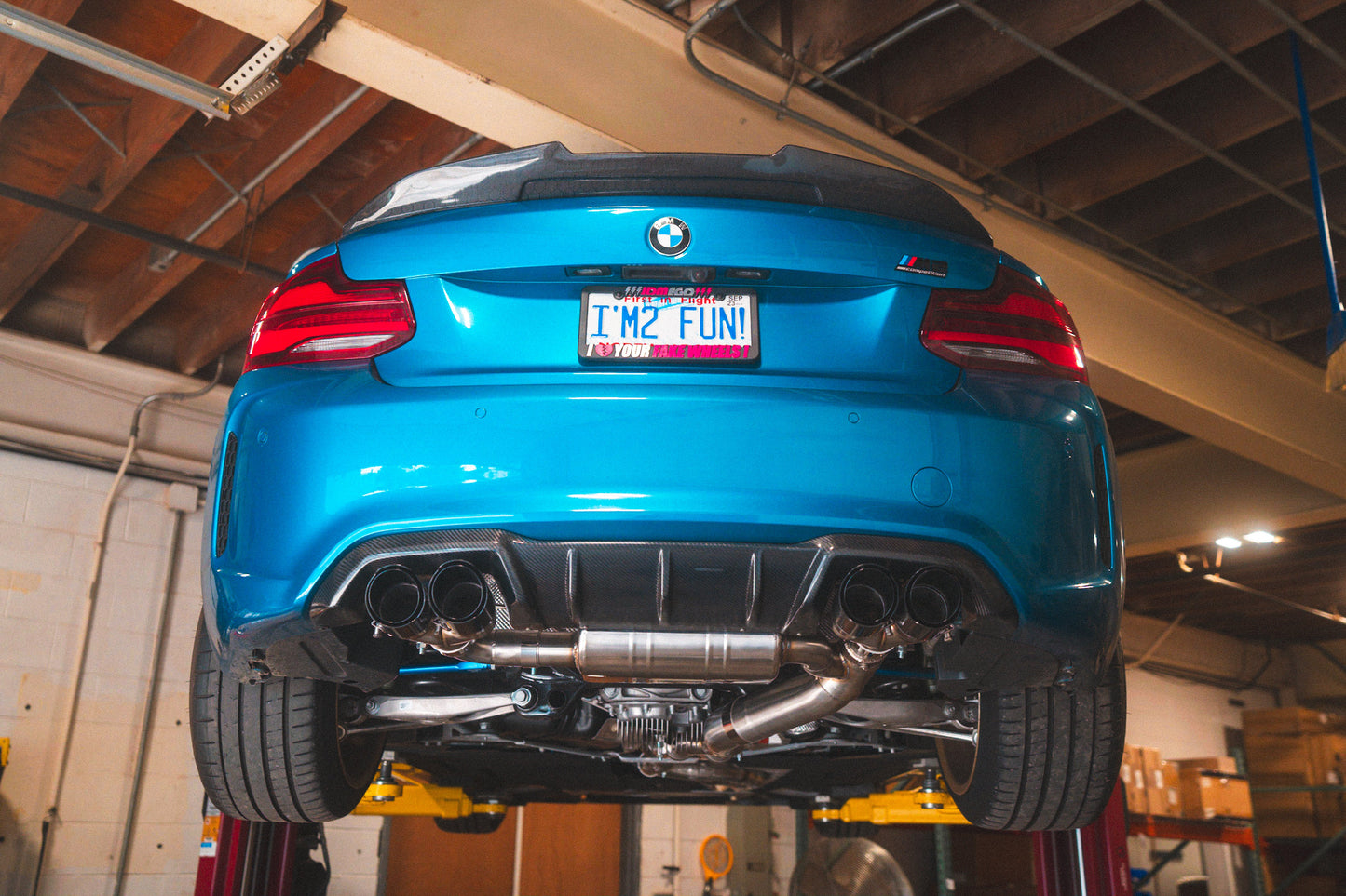 BMW M2 F87 Competition Equal Length Valved Sport Exhaust System