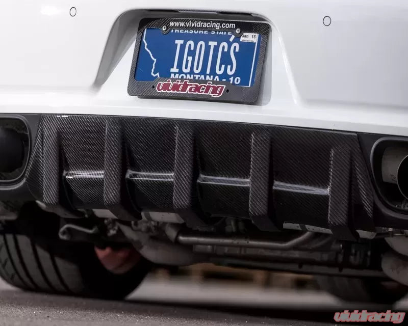 Porsche 991 Turbo Carbon Fiber Rear Diffuser VR Aero