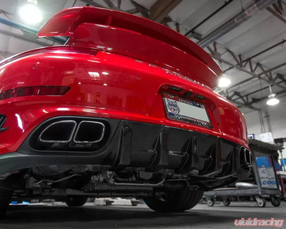 Porsche 991 Turbo Carbon Fiber Rear Diffuser VR Aero