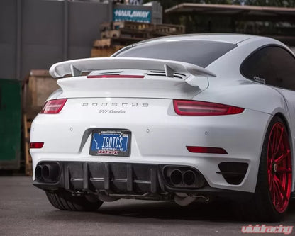 Porsche 991 Turbo Carbon Fiber Rear Diffuser VR Aero