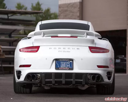 Porsche 991 Turbo Carbon Fiber Rear Diffuser VR Aero