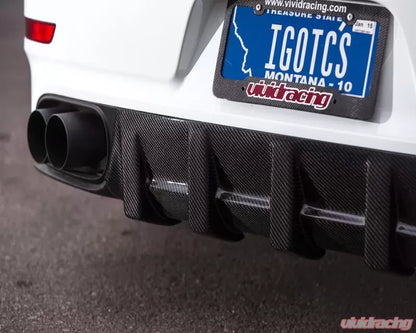 Porsche 991 Turbo Carbon Fiber Rear Diffuser VR Aero