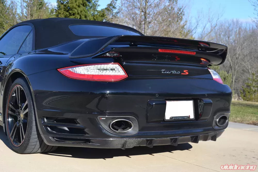 Porsche 997 Carbon Fiber Strake Diffuser VR Aero