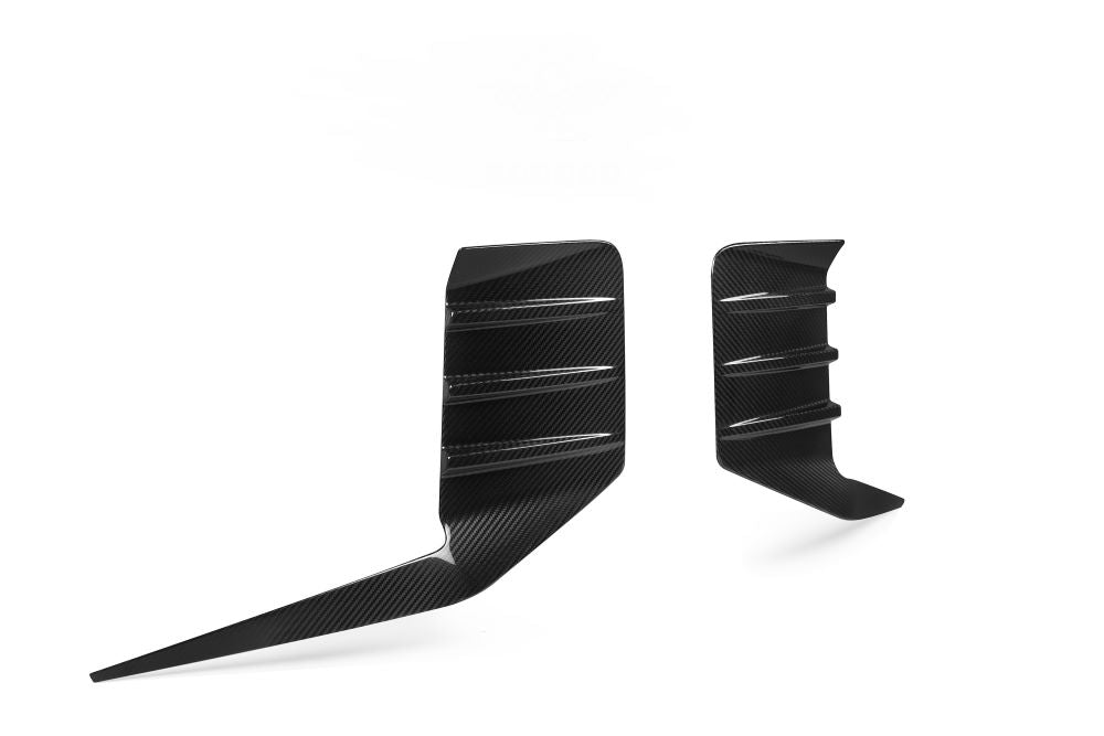 BMW M2 G87 Carbon Fiber Rear Bumper Attachments | ASC