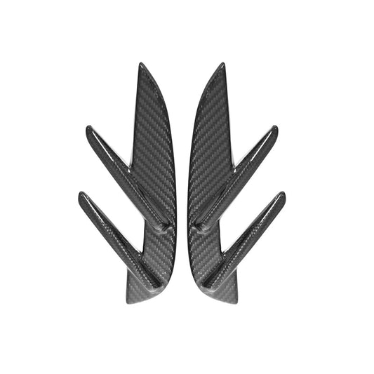 BMW M3 G80 Dry Carbon Fiber Side Fender Vent Trim Cover ASC