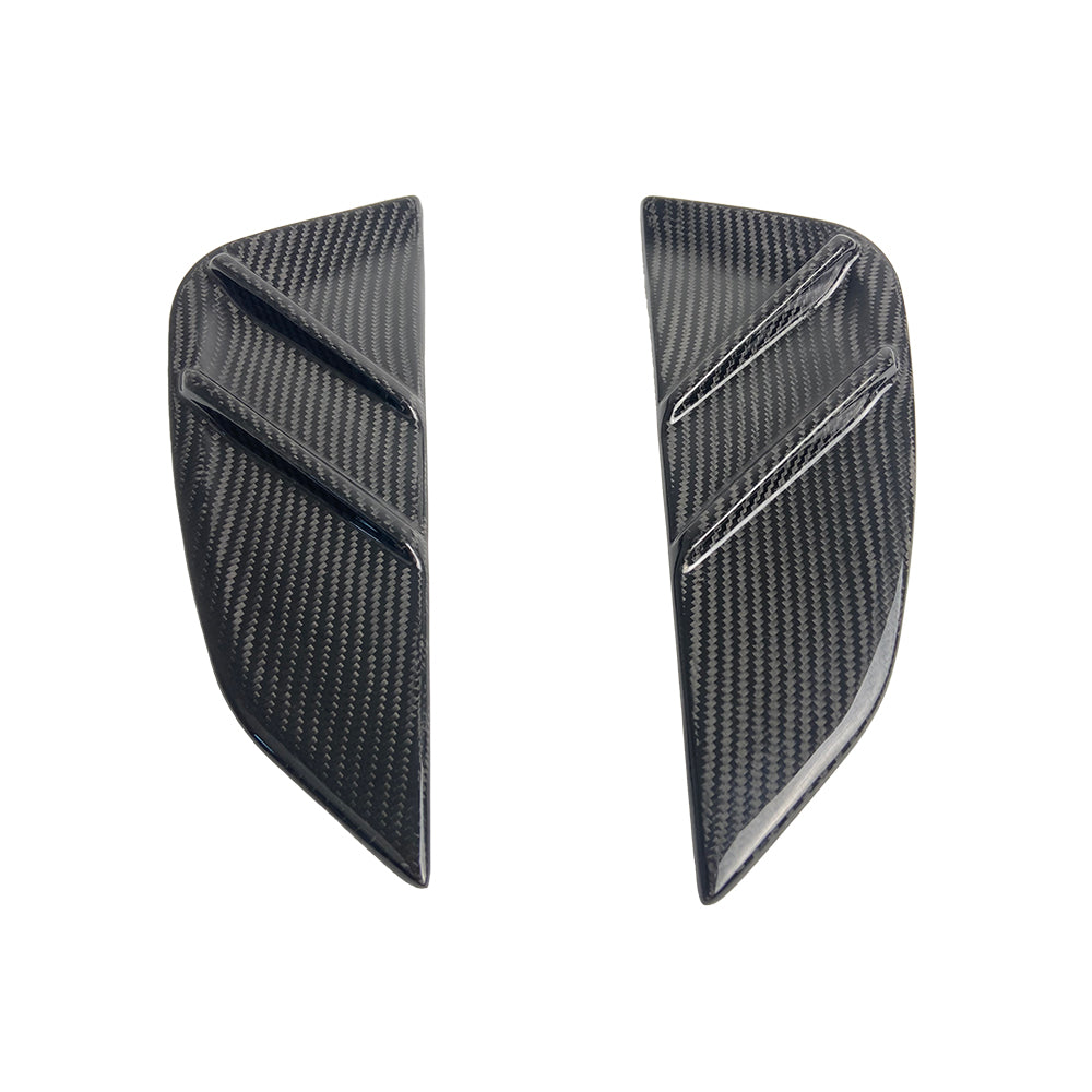 BMW M3 G80 Dry Carbon Fiber Side Fender Vent Trim Cover ASC