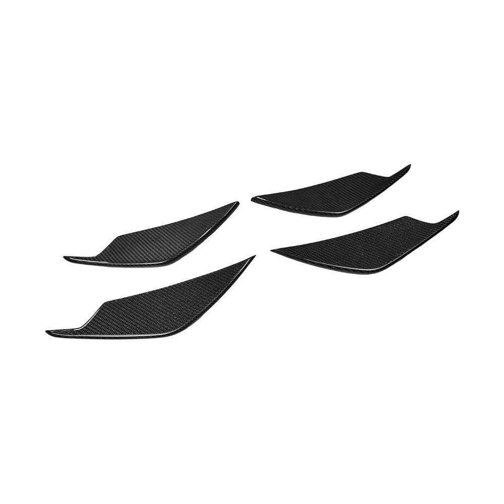 BMW M3 G80 / M4 G82 Dry Carbon Fiber Front Canards ASC