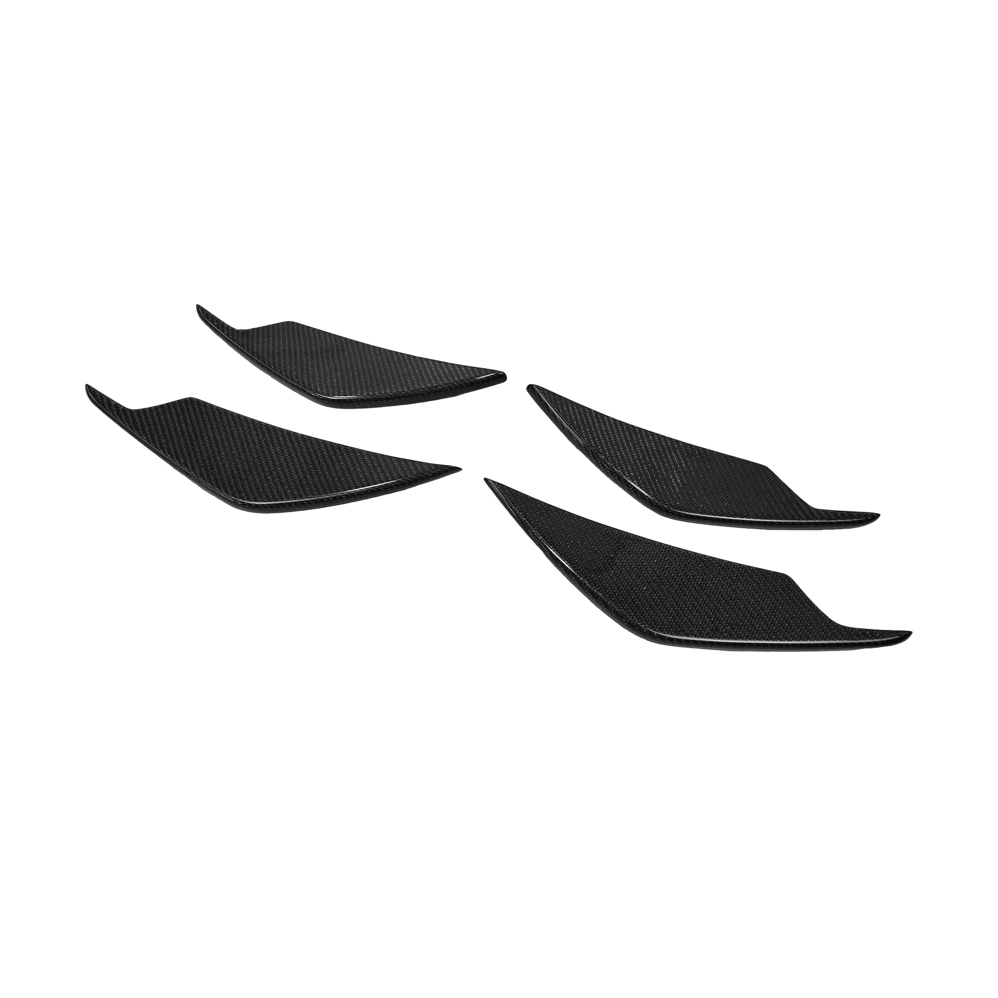 BMW M3 G80 / M4 G82 Dry Carbon Fiber Front Canards ASC