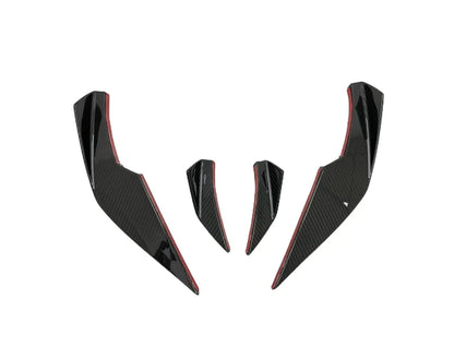 BMW M3 G80 / M4 G82 Dry Carbon Fiber Front Canards ASC