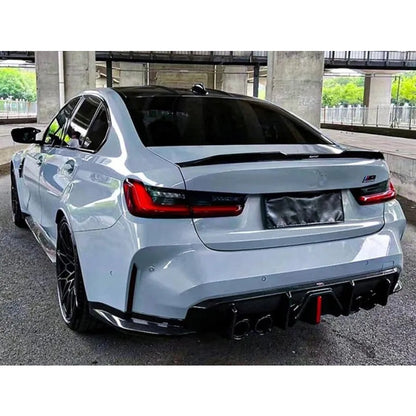 BMW M3 G80 / M4 G82 Dry Carbon Fiber MP Style Rear Diffuser ASC