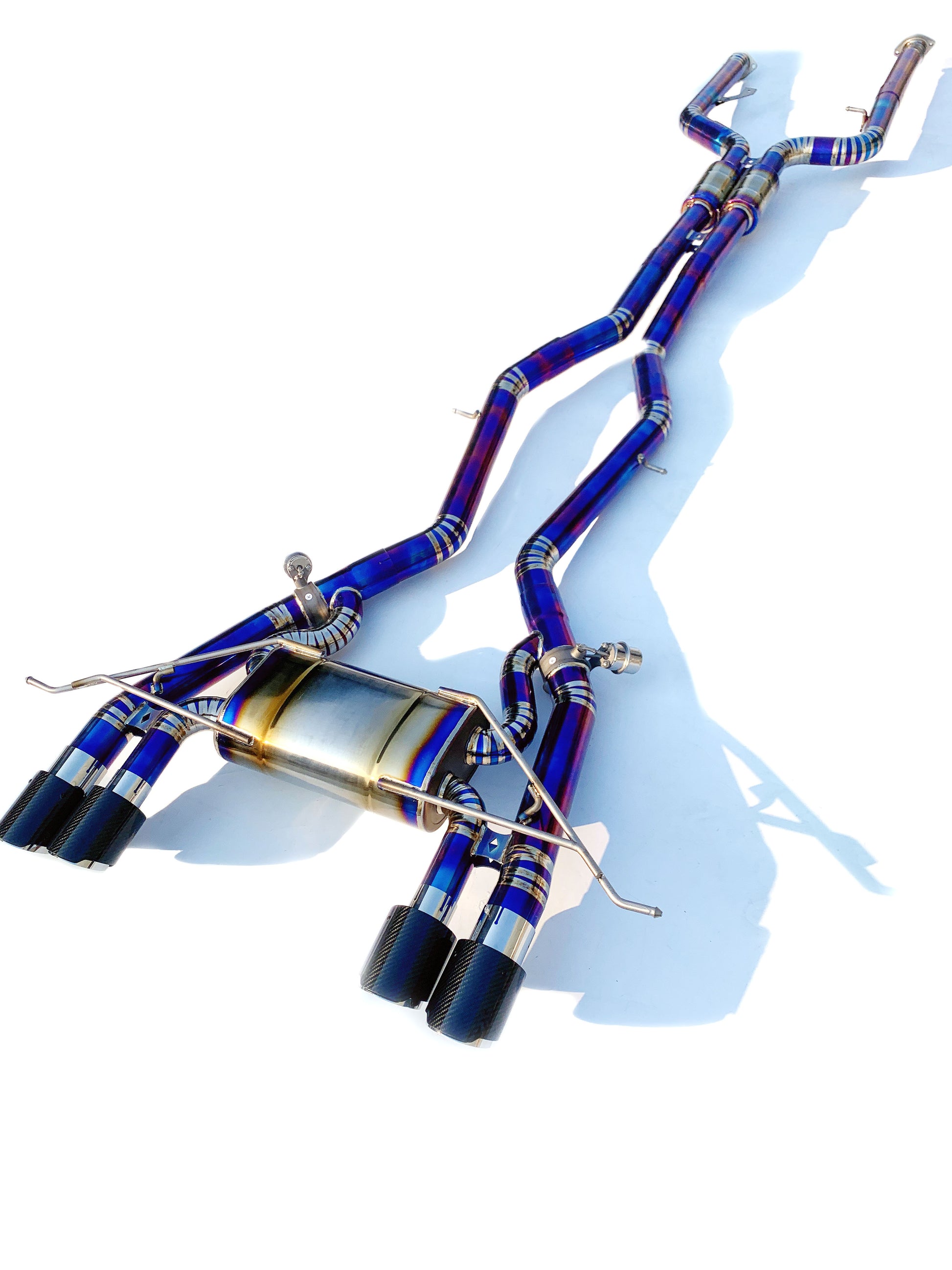 BMW M3 G80 / M4 G82 Titanium Catback Exhaust with Valve ASC
