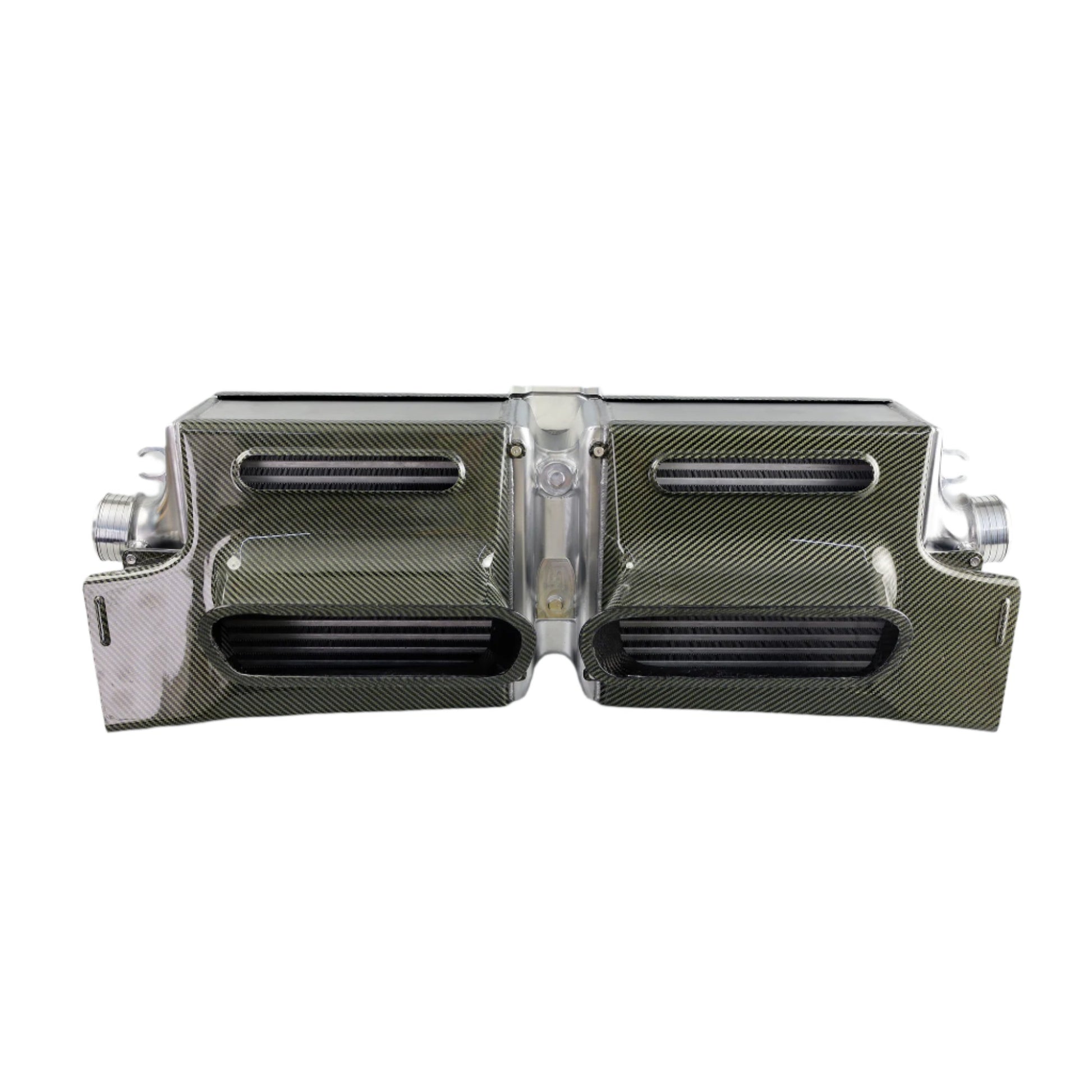 Porsche 992 Billet Tank Intercooler with Carbon Fiber Hood ASC