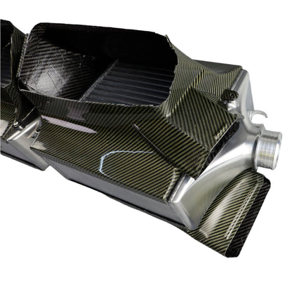Porsche 992 Billet Tank Intercooler with Carbon Fiber Hood ASC